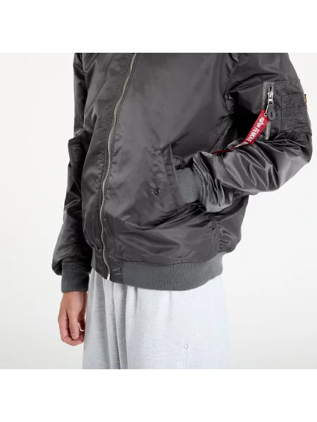 Kurtka Alpha Industries retro szara