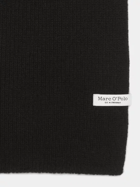 Шарф Marc O'polo без косточек черный