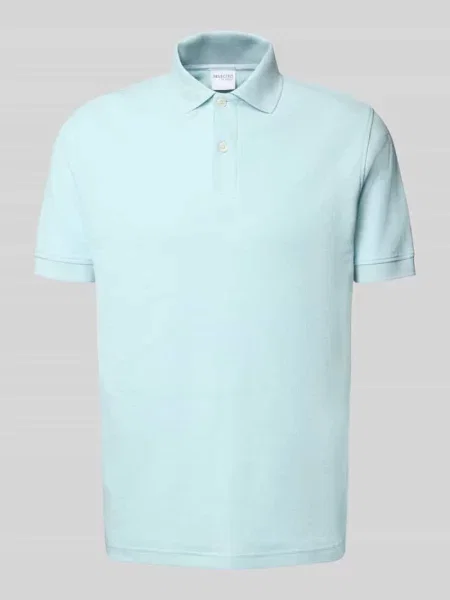 Koszulka polo o kroju regular fit z mieszanki bawełny model ‘JASON’ Selected Homme