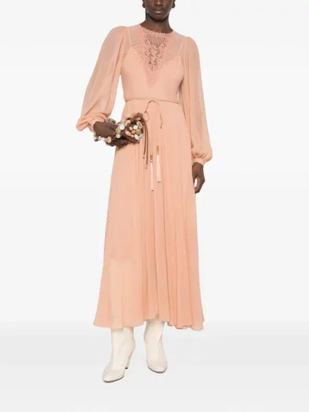 Rochie Zimmermann din dantelă roz