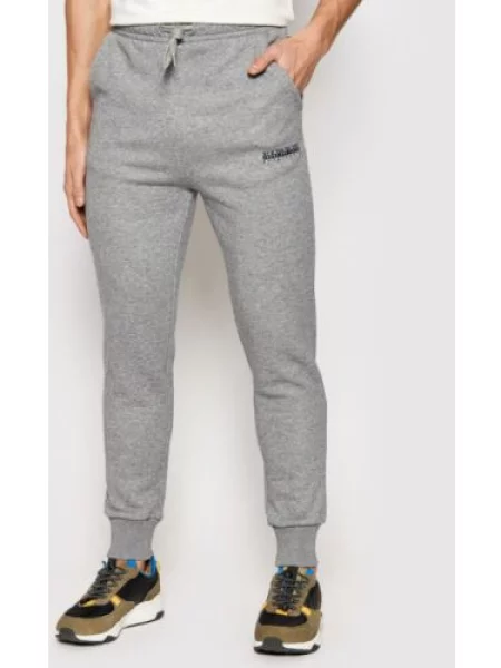 Napapijri Teplákové kalhoty M-Box šedá