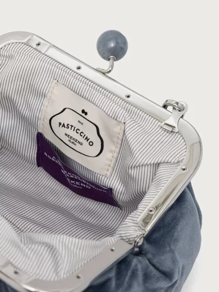 Велюровая сумка через плечо Weekend Max Mara