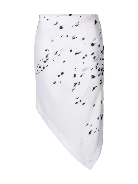 IRO Fustă VOLTERA nisipiu / mov liliachiu / negru / murdar alb