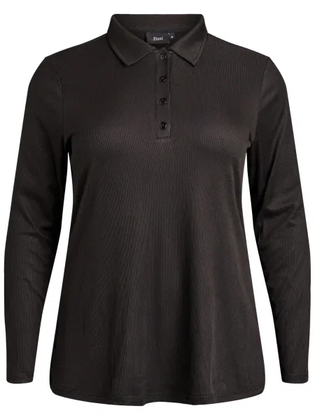 Zizzi Majica Majelica' črna