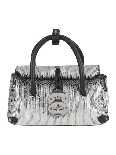 Torebka skórzana Zanellato skórzana czarna