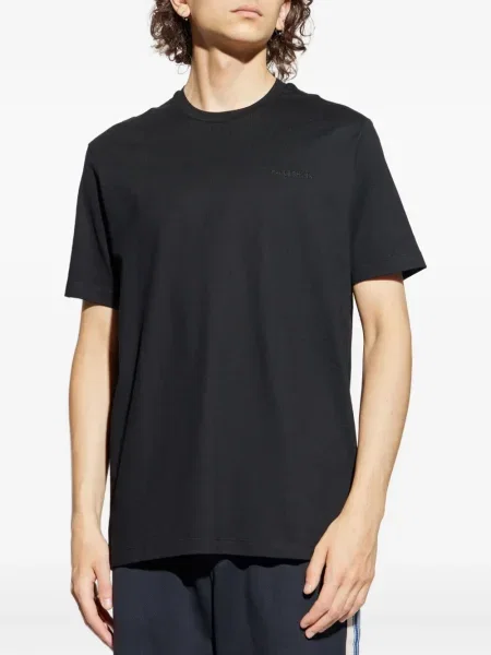 Tricou Paul & Shark cu broderie negru
