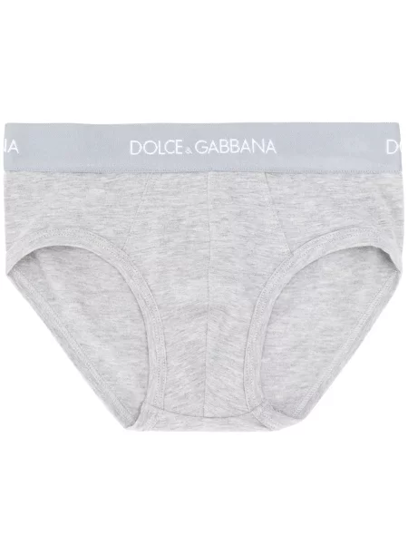Bokserki dziecięce Dolce And Gabbana szare