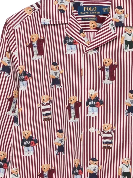 Koszulka polo dziecięca Polo Ralph Lauren czerwona