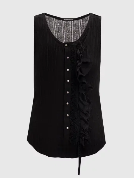 Топ Ann Demeulemeester черный