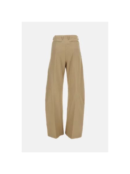 Spodnie Mm6 Maison Margiela beżowe