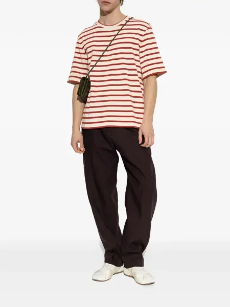 Pantaloni Paul Smith cu crăpătură maro