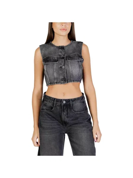 Vesta Colcci bez rukávů černá