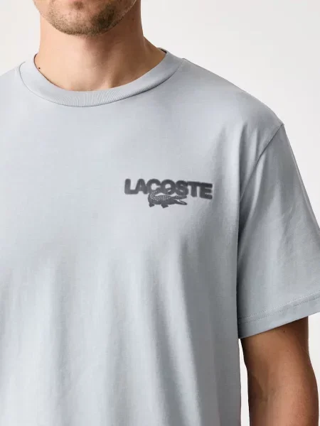 Lacoste T-shirt sportowy niebieska