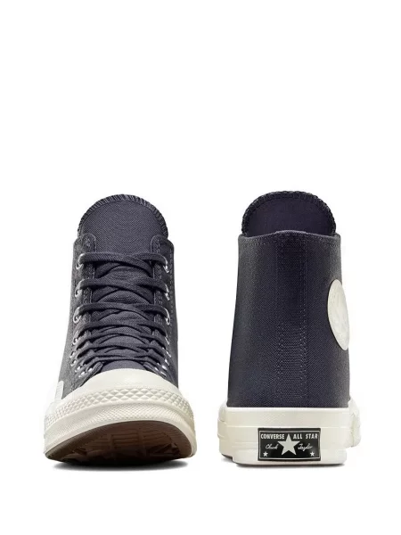 Бягане маратонки Converse Chuck 70 на платформе с принт бяло