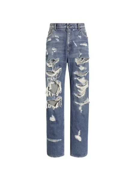Pantaloni Dolce & Gabbana albastru