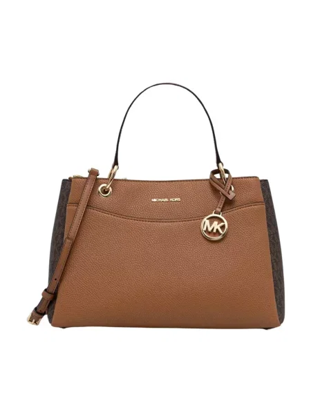 MICHAEL Michael Kors torebka crossbody z imitacji skóry May brązowa