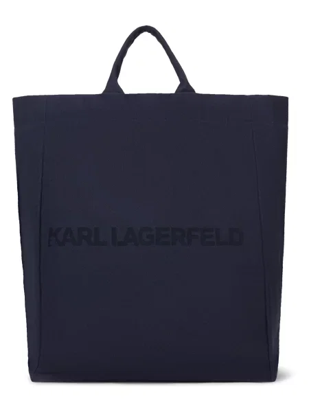 Geantă Karl Lagerfeld albastru