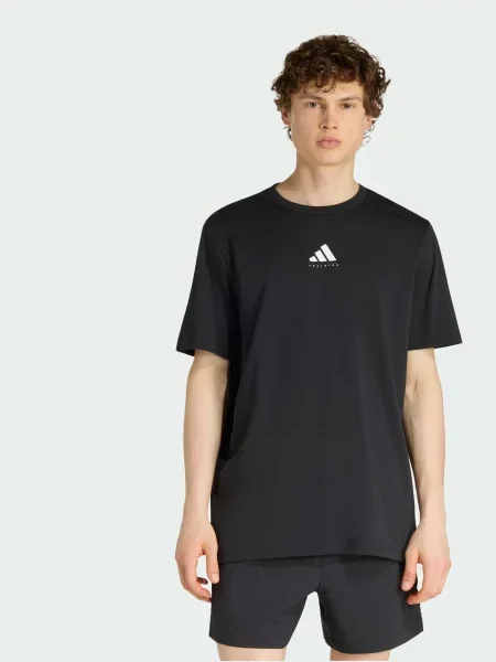 Спортивна футболка adidas Clima комбінований верх чорний