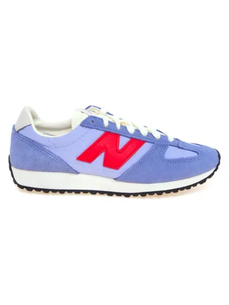 Sneakersy New Balance skórzane niebieskie