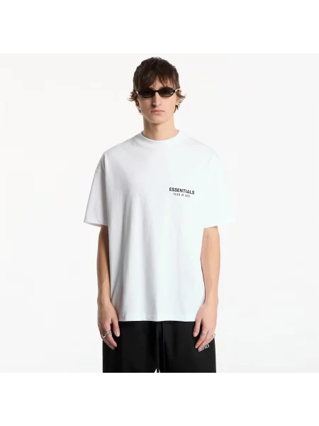 Tričko Fear Of God Essentials biela