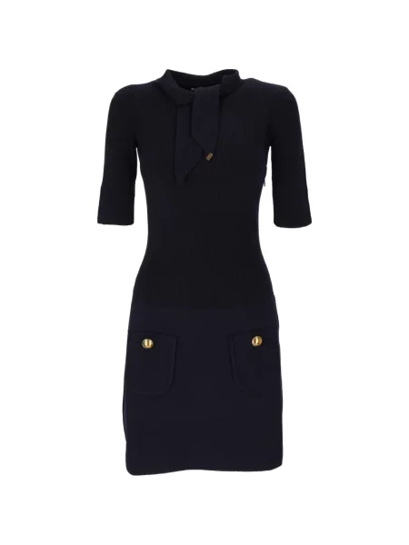 Rochie mini Elisabetta Franchi cu funde albastru