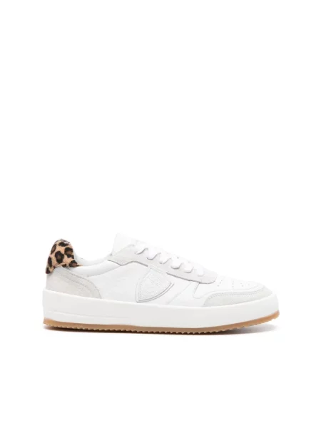 Sneakersy Philippe Model eleganckie do tenisa z autografem białe