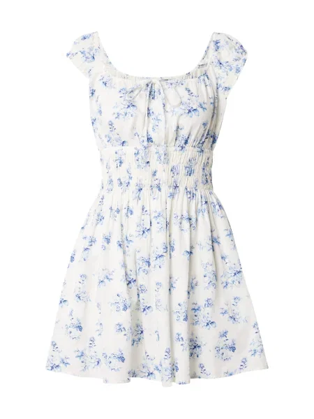 GAP Obleka modra / svetlo modra bela