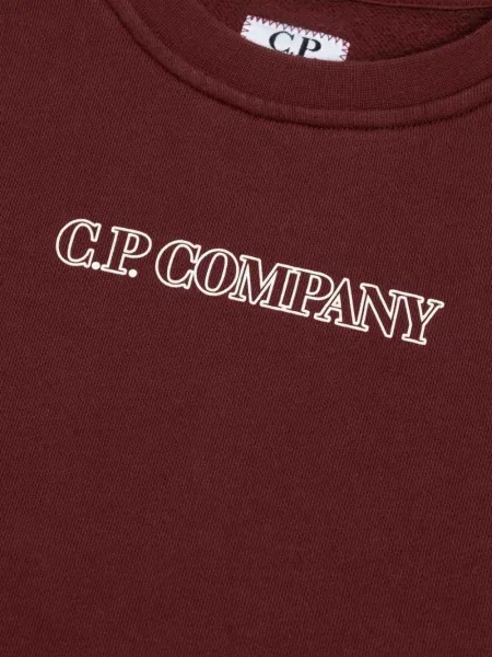 Sweter dziecięcy C.p. Company czerwony