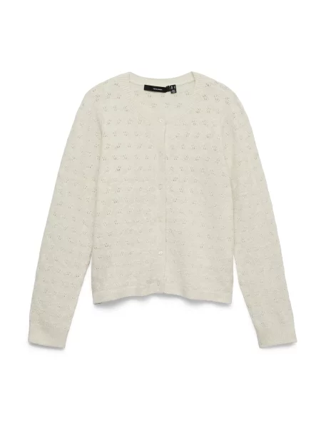 VERO MODA Geacă tricotată VMDOFFY crem