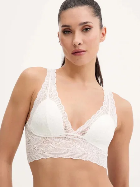 Chantelle podprsenka krajková Floral Touch bílá