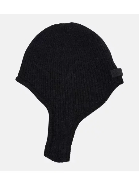 Căciulă Jacquemus din lână alpaca negru