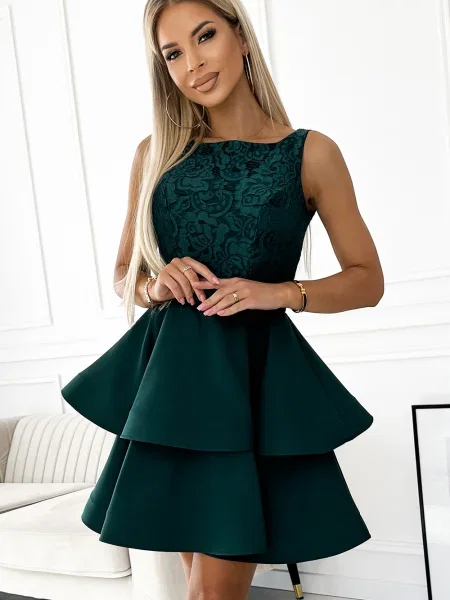 Rochie Numoco din dantelă de costum