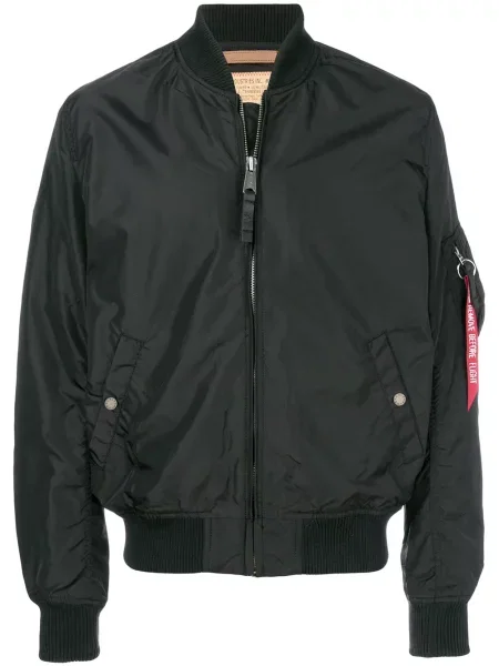 Geacă bomber Alpha Industries negru