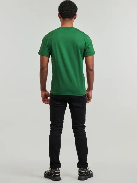 Cămașă Lacoste cu autograf clasică verde