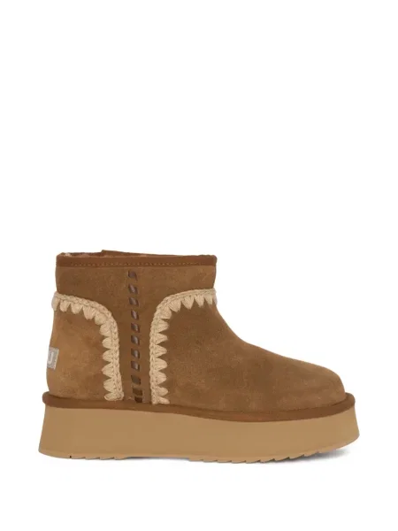 Боти Mou кафяво