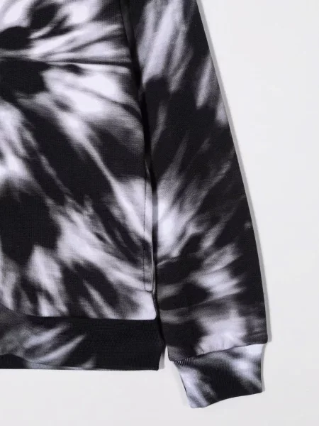 Bluza z kapturem dziecięca Philipp Plein czarna