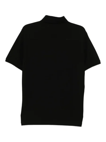 Polo Emporio Armani με κέντημα μαύρο