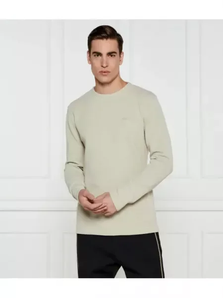 Tricou mânecă lungă Boss Orange bej