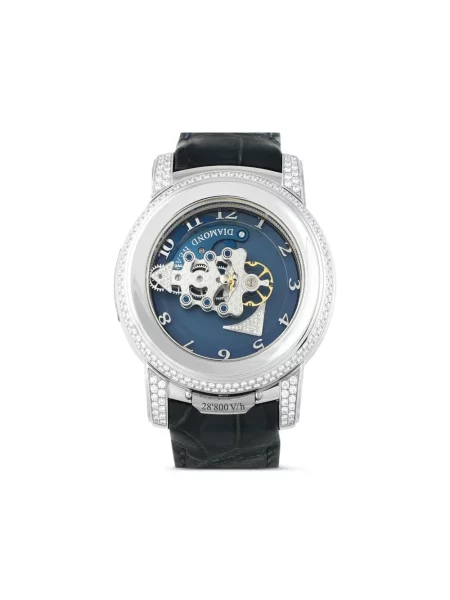 Hodinky Ulysse Nardin se srdcovým vzorem modré