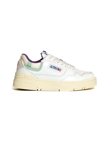 Sneakersy Autry zamszowe białe