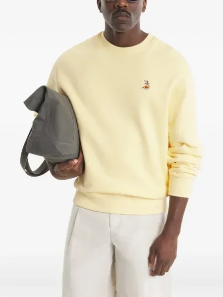 Mikina Maison Kitsuné žlutá