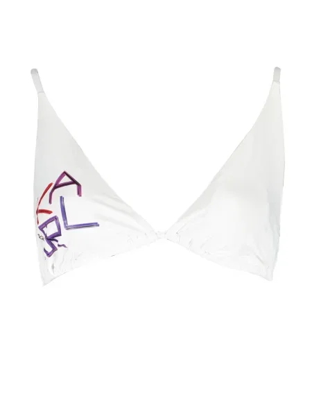 Costum de baie Karl Lagerfeld Beachwear alb