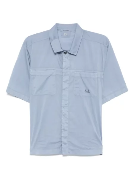 Cămașă C.p. Company cu imagine violet