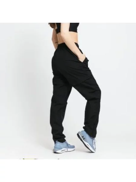 Kalhoty Urban Classics Ladies Shiny Crinkle Pants černé