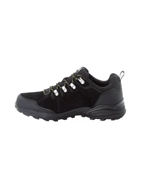 Jack Wolfskin Topánky Refugio Texapore Low čierna
