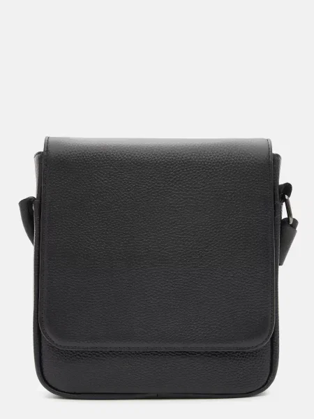 Borsa Leather Мессенджер Шкіра чорний