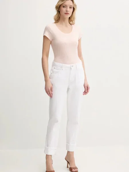 Armani Exchange kratka majica oranžna