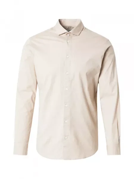 Cămașă Jack & Jones business bej