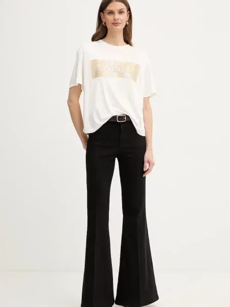 Twinset t-shirt beżowa