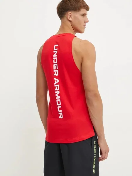 Тениска Under Armour Baseline червено
